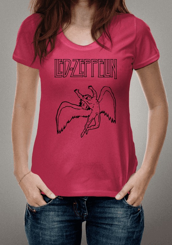 Camiseta Led-Zeppelin