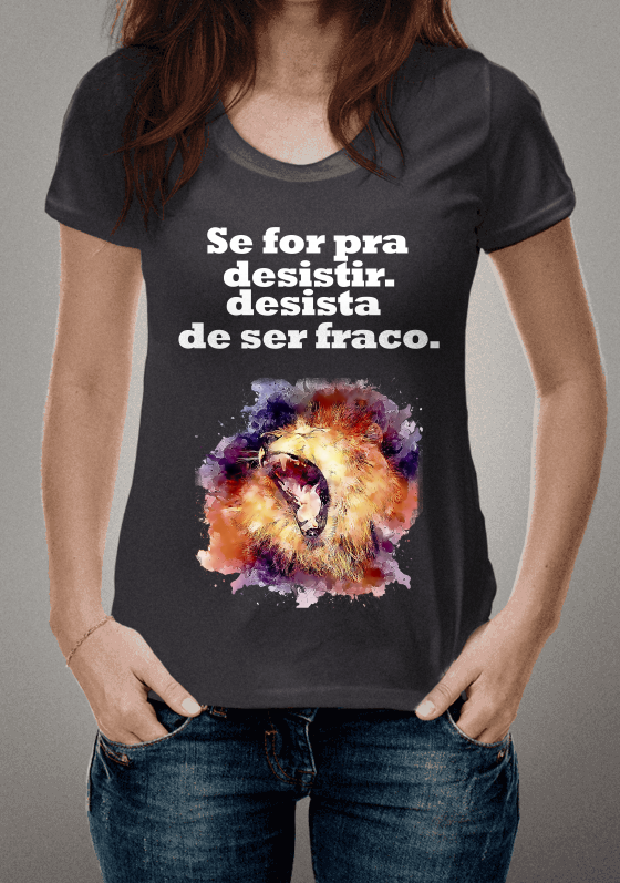 Camiseta Lion 001