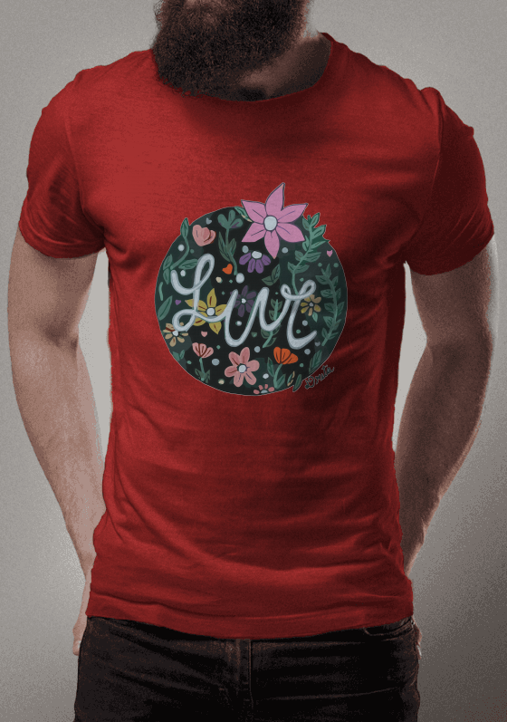 Nome do produto  Camiseta Live by Drita