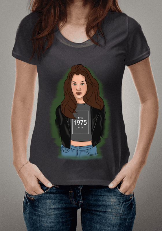 Nome do produto  Camiseta LJ c/ Detalhe em verde