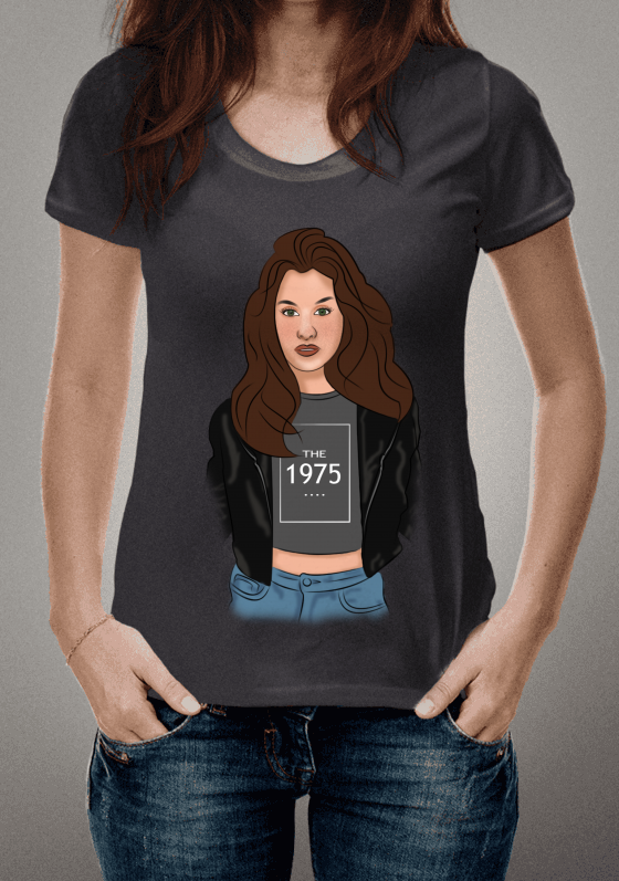 Nome do produto  Camiseta LJ em desenho