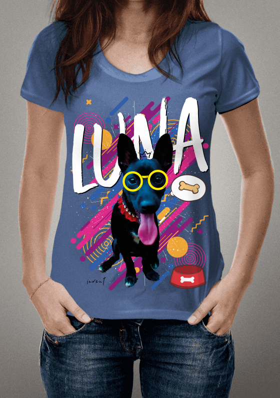 Nome do produto  Camiseta Luna Paula