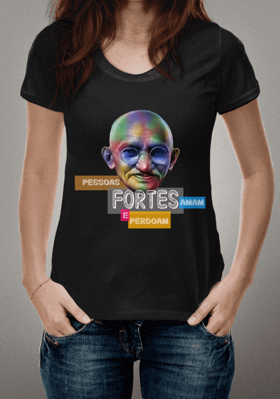 CAMISETA MAHATMA GANDHI