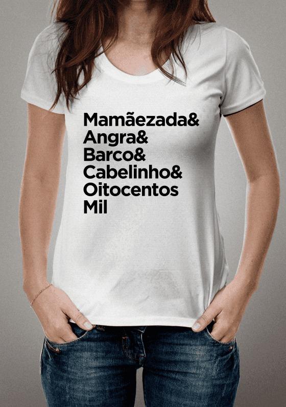 Nome do produto  CAMISETA MAMÃEZADA