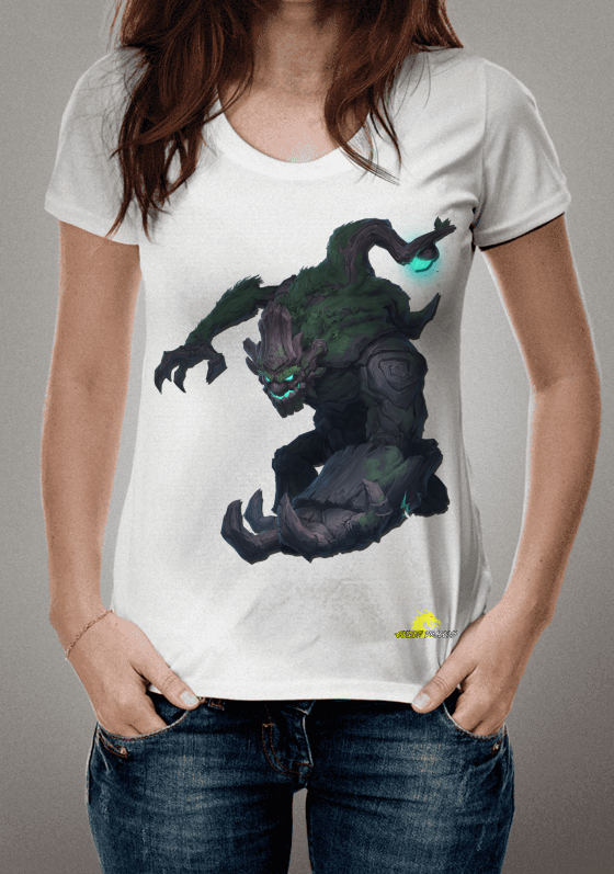 Nome do produto  Camiseta maokai league of legends  