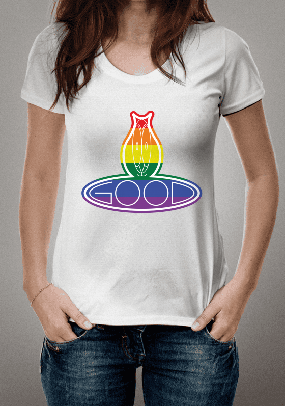Nome do produto  Camiseta Marca GOOD GLBT