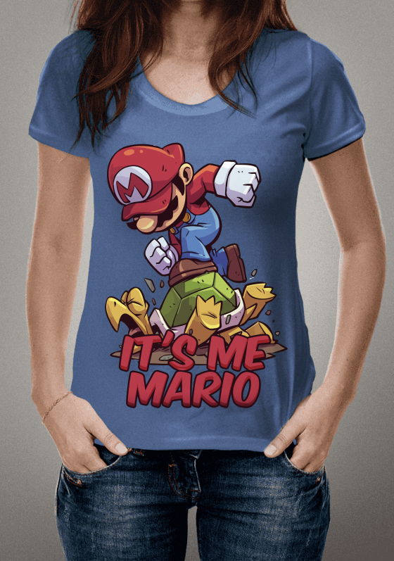 Camiseta Mario Bros - It's me Mario