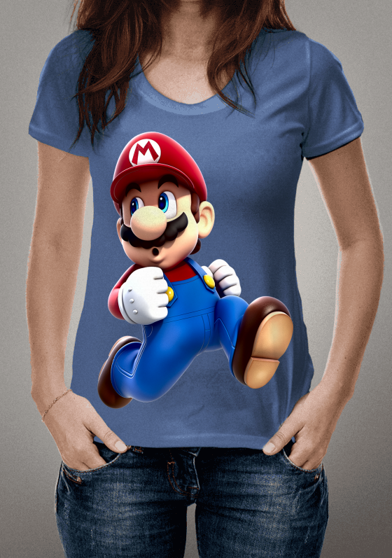 Camiseta Mario Bros