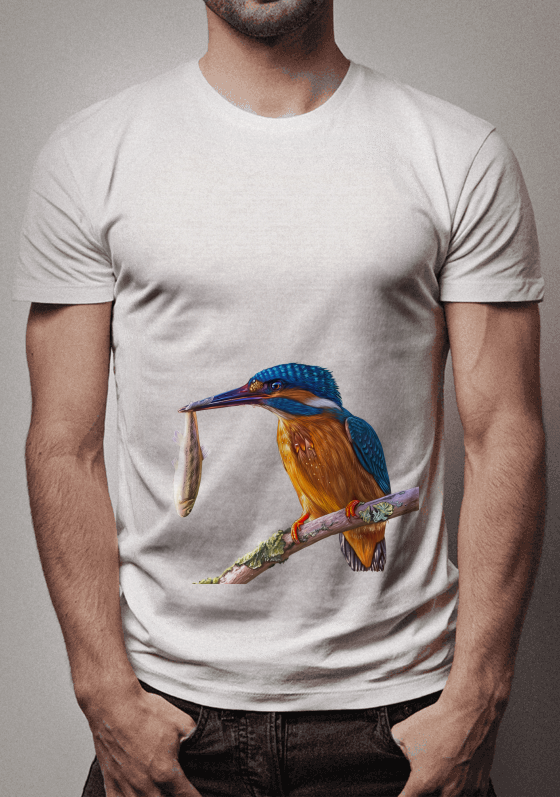 Nome do produto  Camiseta Martin Pescador