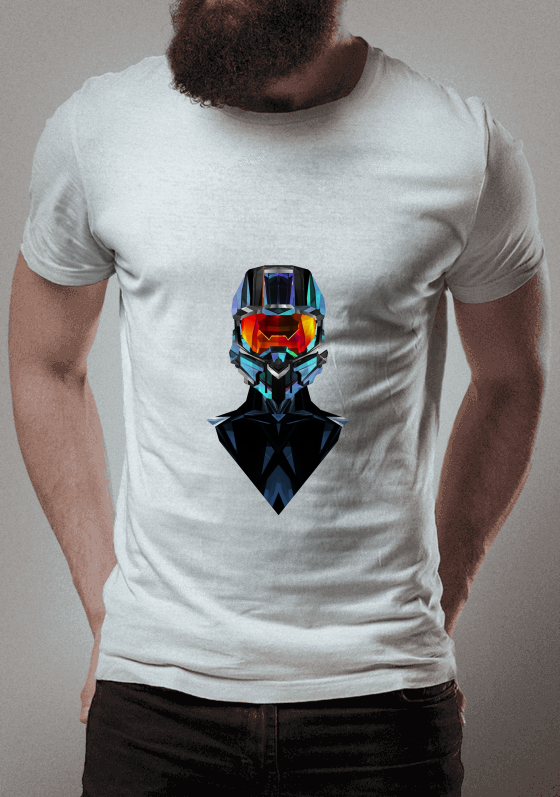 Nome do produto  Camiseta Master Chief Halo