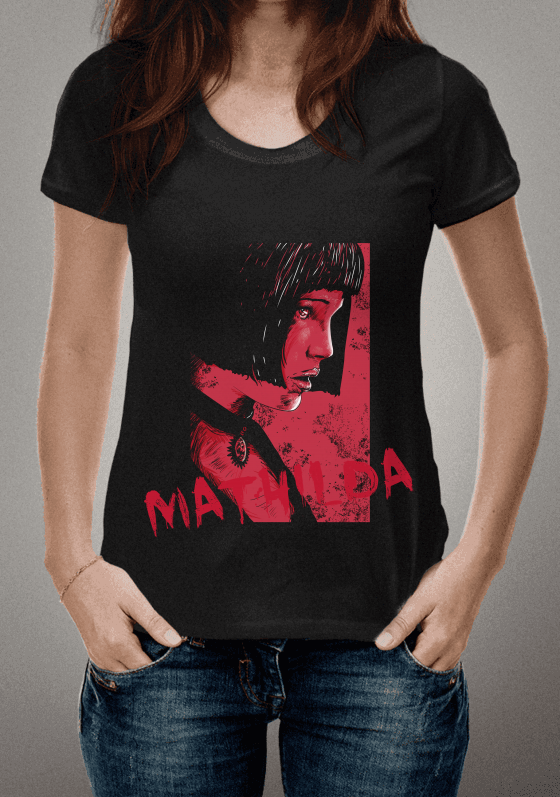 Nome do produto: CAMISETA MATHILDA (FILME O PROFISSIONAL)
