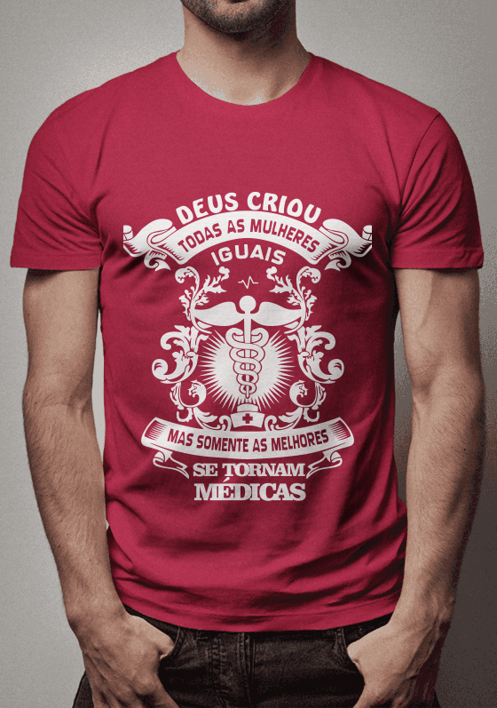 Nome do produto  Camiseta Médica