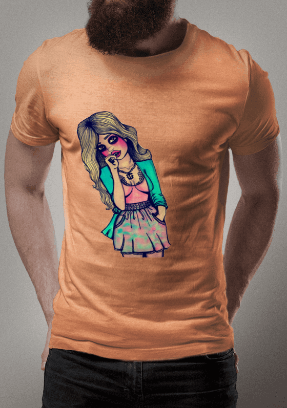 Nome do produto  camiseta menina de stillo