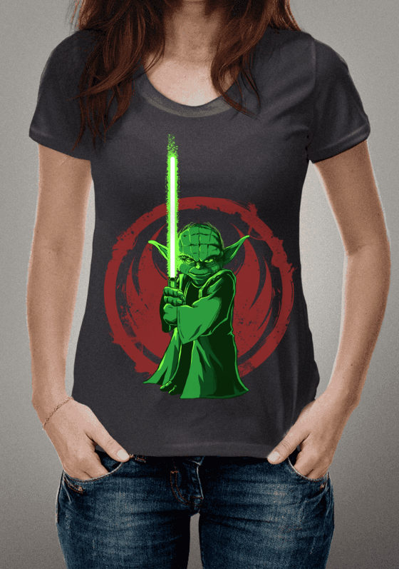 Nome do produto  Camiseta Mestre Yoda 