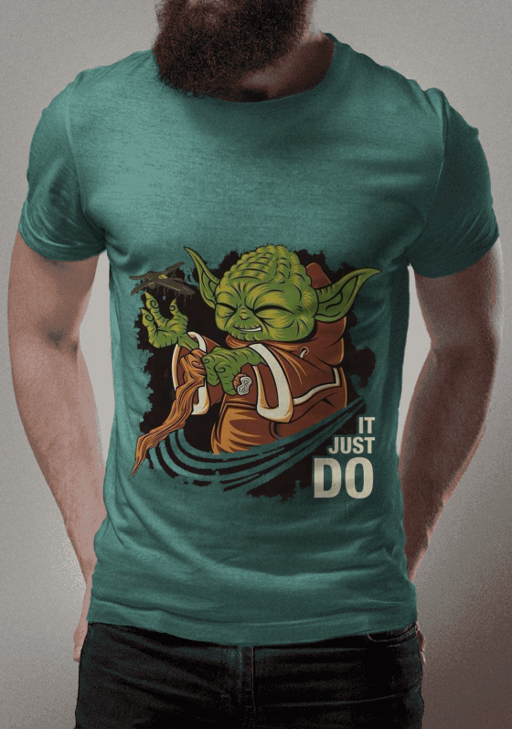 Nome do produto  Camiseta Mestre Yoda