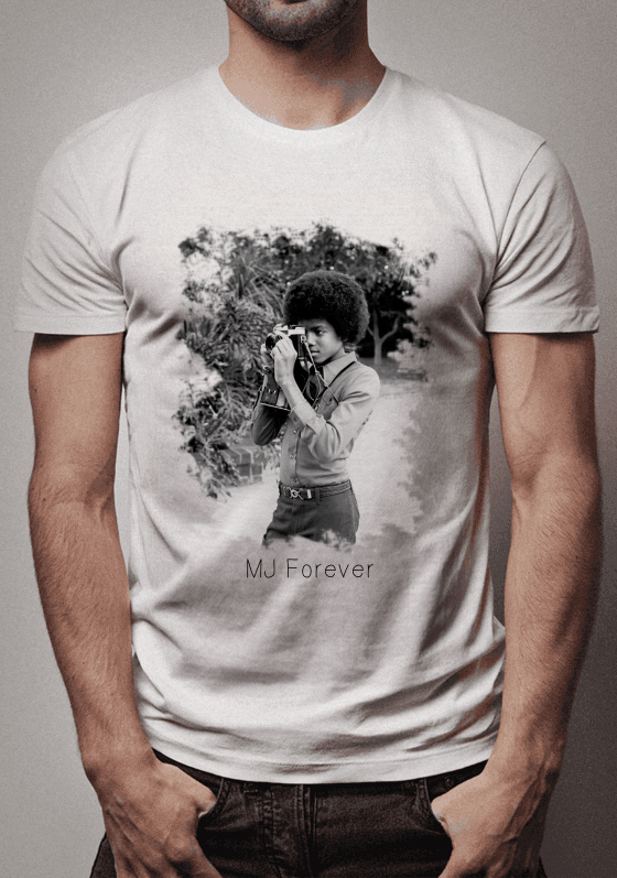 Nome do produto  Camiseta Michael Jackson Five Fotografo
