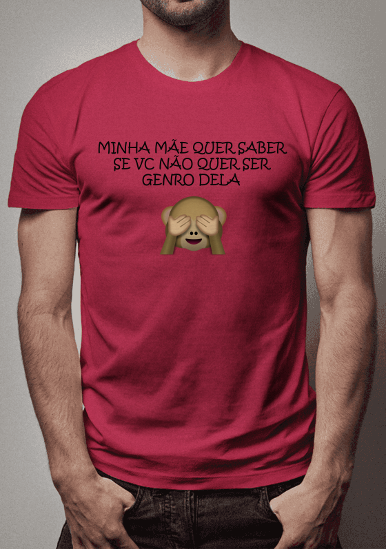 Nome do produto  camiseta minha mãe 2