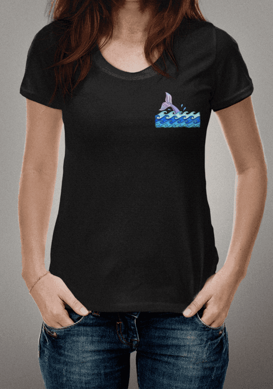 Nome do produto  CAMISETA MINI BALEIA