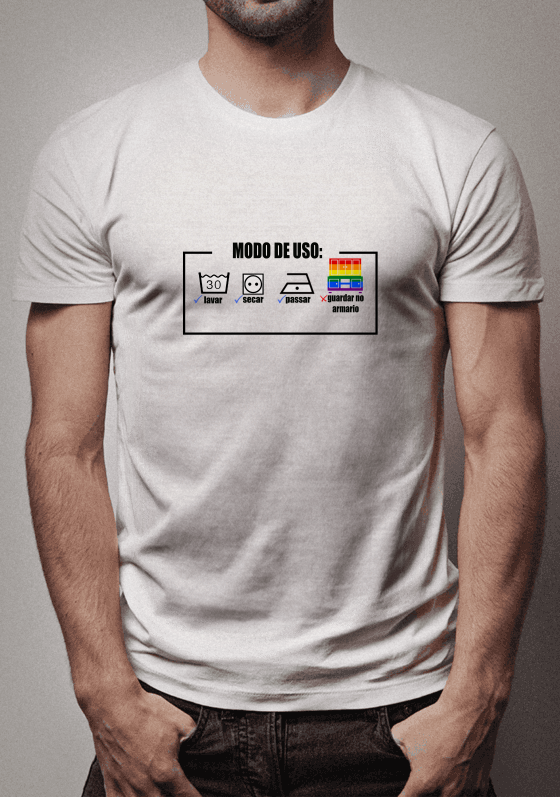 CAMISETA MODO DE USO