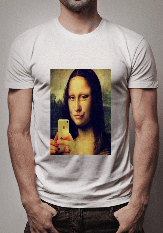 Camiseta Monalisa Selfie
