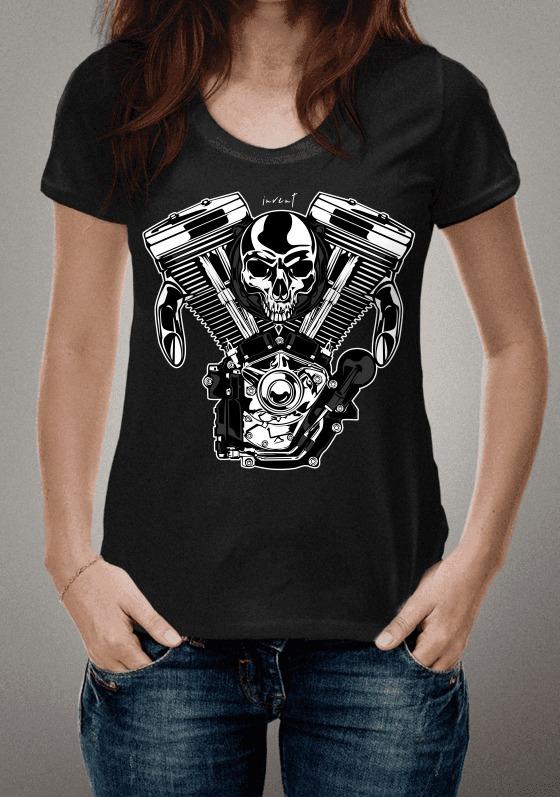 Nome do produto  Camiseta Motor V2 Custom