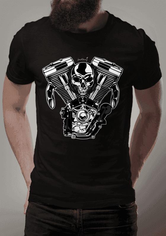 Nome do produto  Camiseta Motor V2 Custom