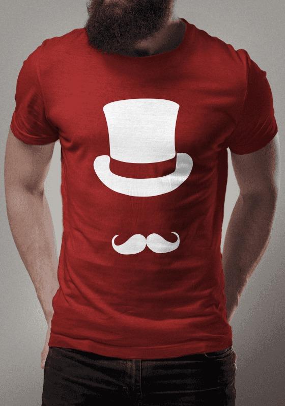Nome do produto  Camiseta Moustache