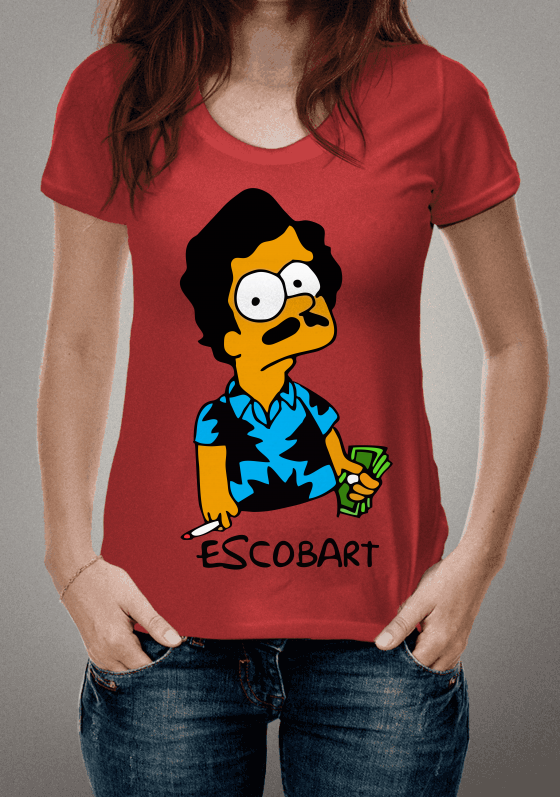 Nome do produto  Camiseta Muito legal Escobart.