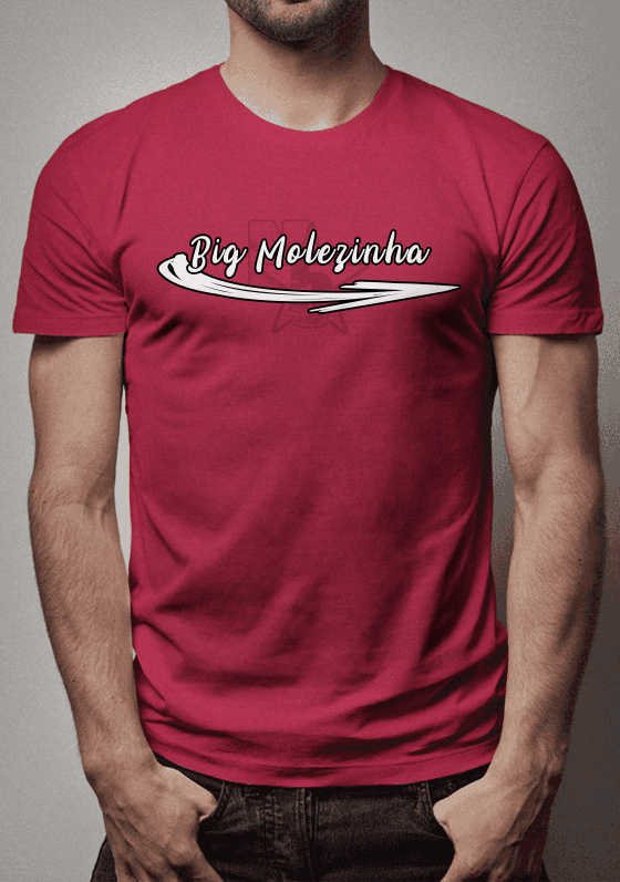 Nome do produto  Camiseta N5 Poker Funny - Big Molezinha