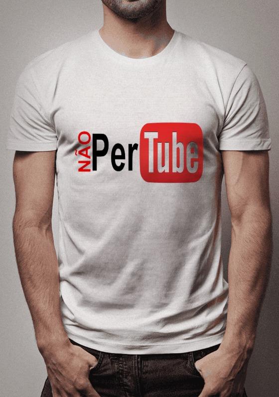 Nome do produto: CAMISETA NÃO PERTURBE
