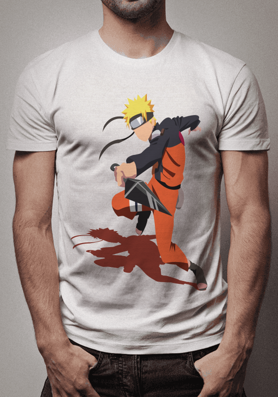 Nome do produto  Camiseta Naruto Uzumaki