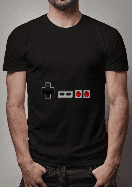 Nome do produto  Camiseta Nintendo NES
