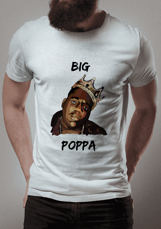 Camiseta Notourious Big - Big Poppa