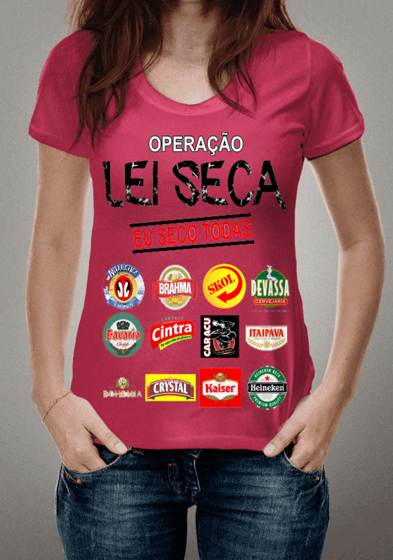 Nome do produto: Camiseta Operação LEI SECA 