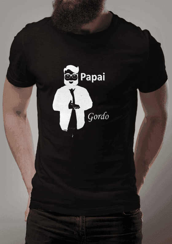 Nome do produto  Camiseta Papai Gordo