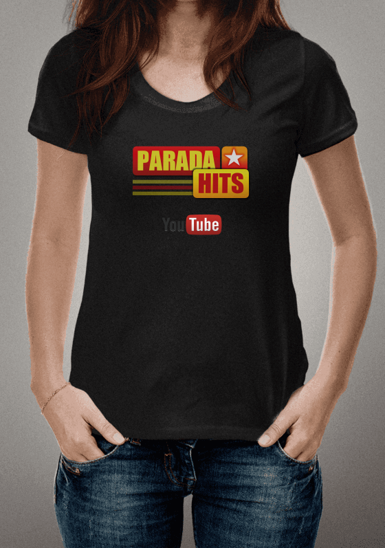 Camiseta ParadaHits Preta