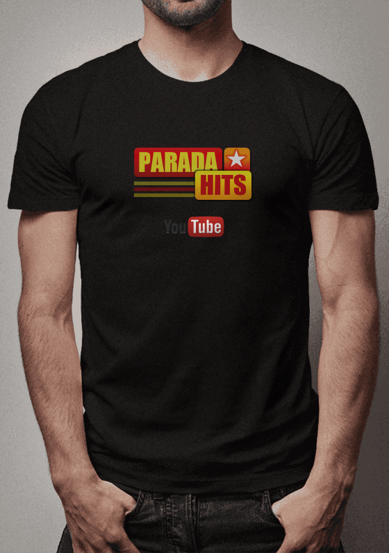 Camiseta ParadaHits Preta
