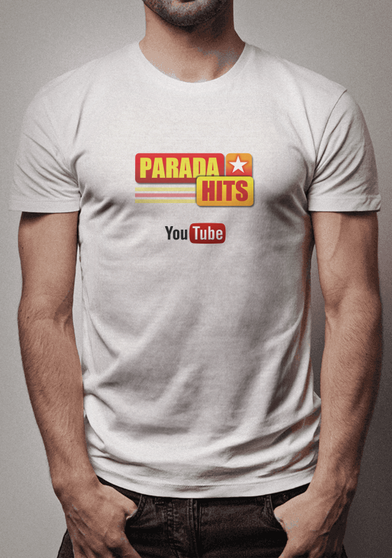 Camiseta ParadaHits Youtube
