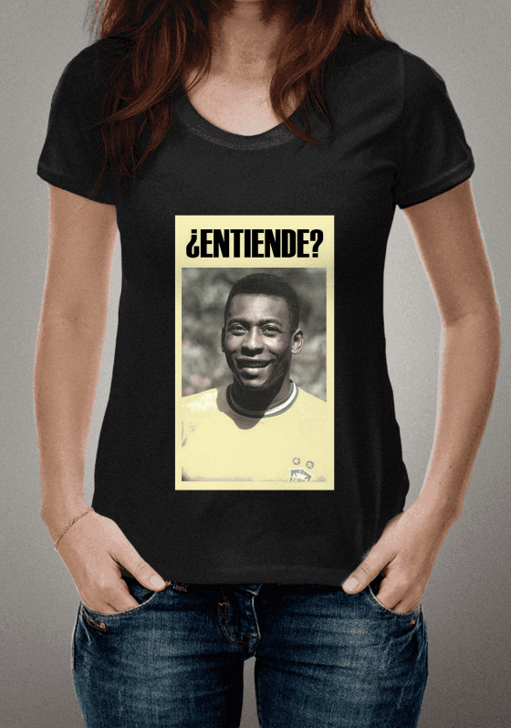 Nome do produto  Camiseta Pelé LA TRIBO