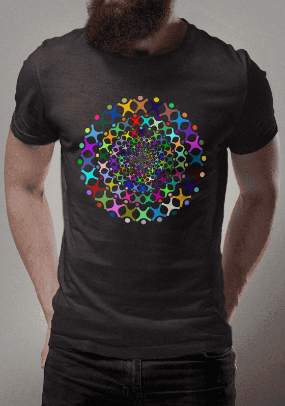 Camiseta People Vortex Prismatic