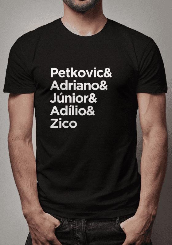 Nome do produto  CAMISETA PETKOVIC& ZICO