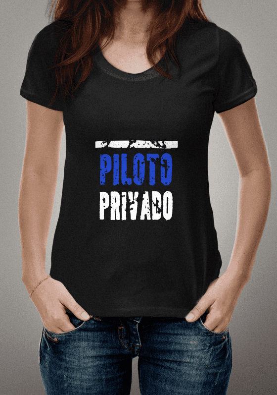 Camiseta Piloto Privado 