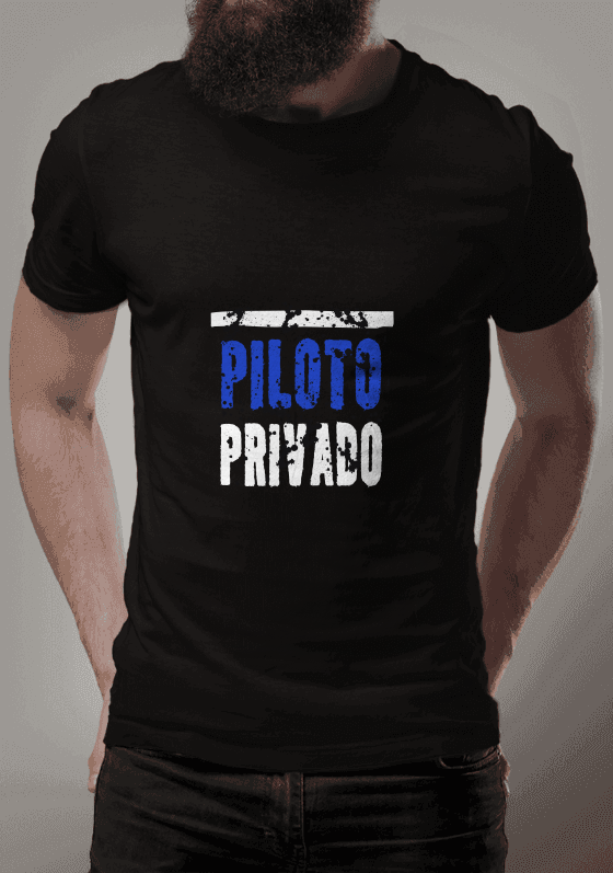 Camiseta Piloto Privado 