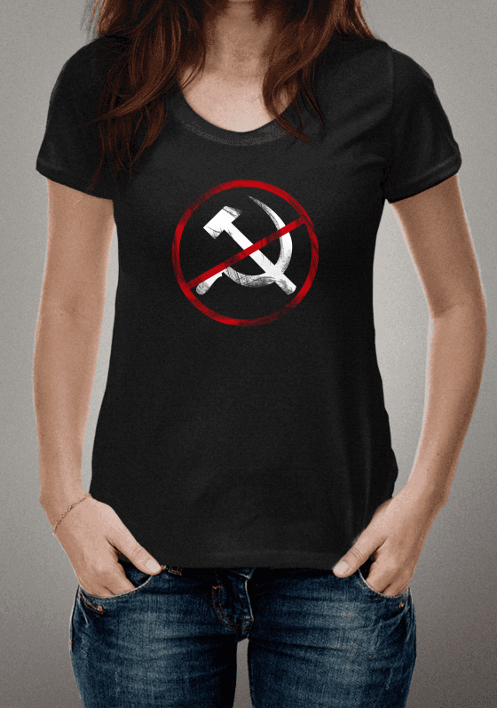 Nome do produto  Camiseta Proibido Comuna