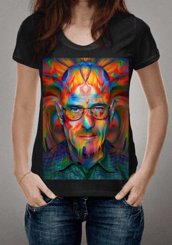 Nome do produto  Camiseta Psicodélica 