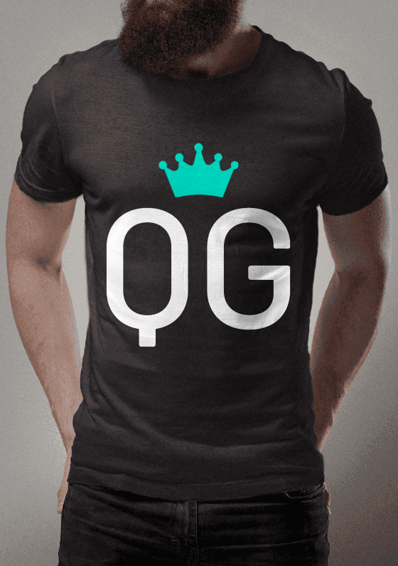 Nome do produto: CAMISETA QG OFICIAL - COLORIDA
