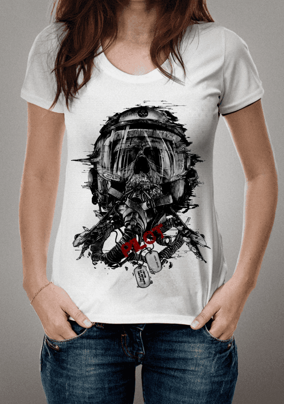 Nome do produto  CAMISETA RED PILOT