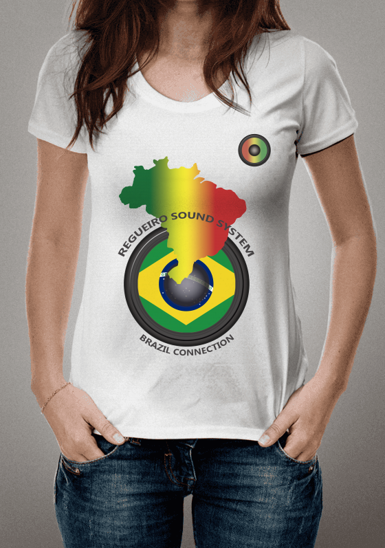Nome do produto  Camiseta Regueiro Sound System Connection Brazil Jamaican Collection