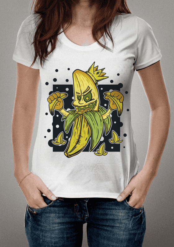Nome do produto  Camiseta Rei Banana Monstro - Mazestic