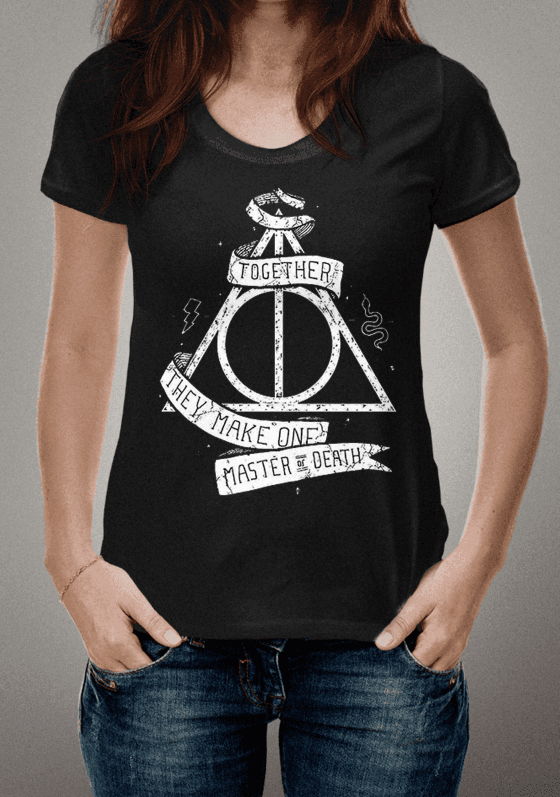 Camiseta Relíquias da Morte